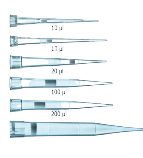 Наконечники для дозаторів з фільтром, стерильні, вільні від ДНКа, РНКа, 100 мкл